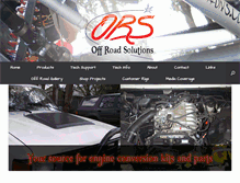 Tablet Screenshot of offroadsolutions.com